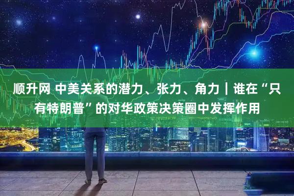 顺升网 中美关系的潜力、张力、角力｜谁在“只有特朗普”的对华政策决策圈中发挥作用