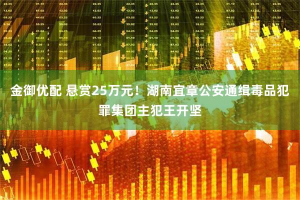 金御优配 悬赏25万元！湖南宜章公安通缉毒品犯罪集团主犯王开坚